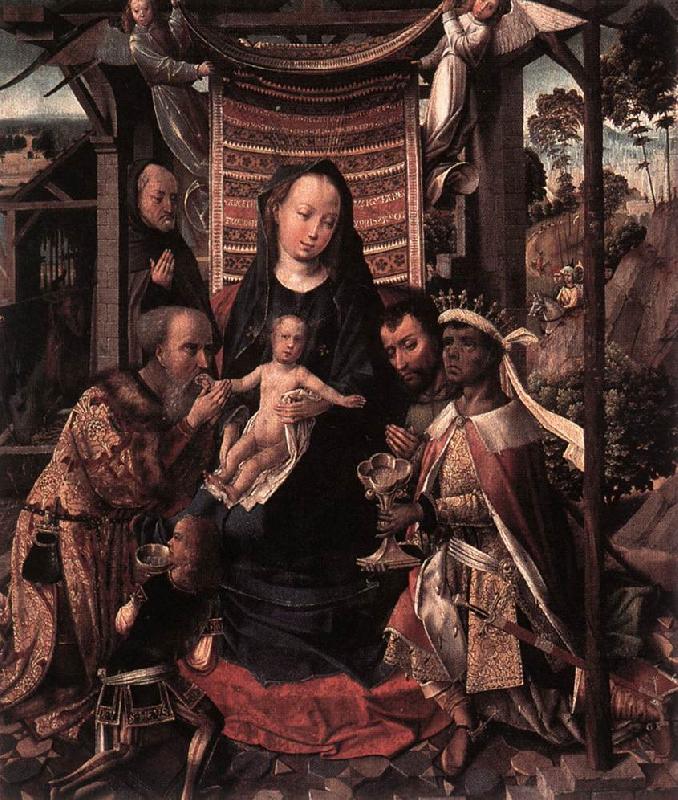 COTER, Colijn de The Adoration of the Magi dfg oil painting image